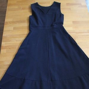 Lands' End Navy Cocktail Dress